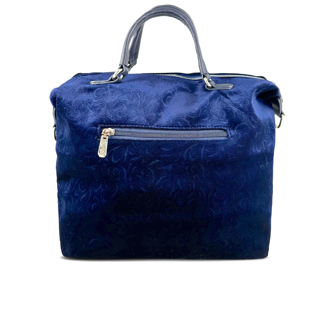 HILARY - BAULETTO IN VELLUTO STAMPA FIORI