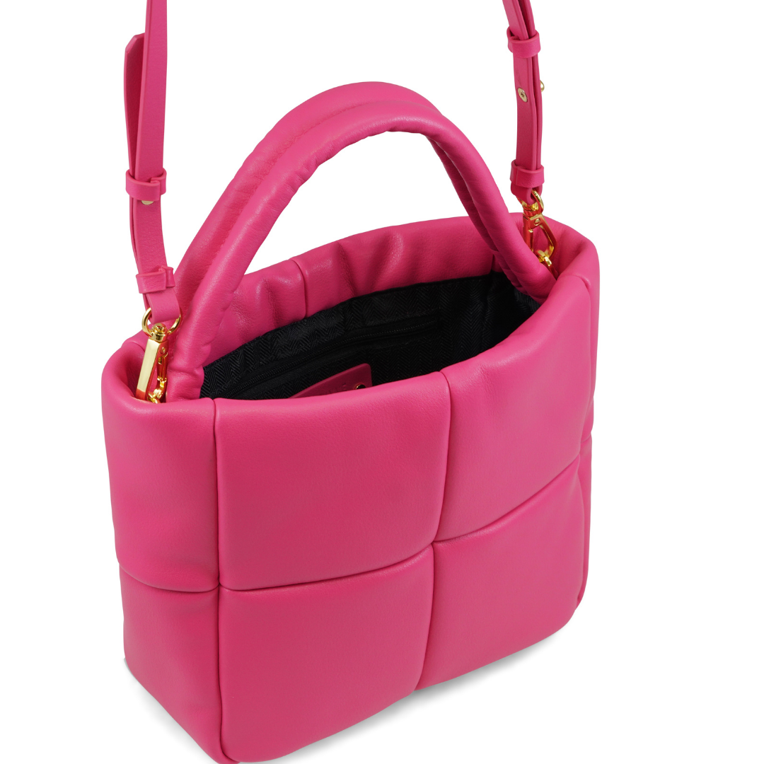 SASHA IN PELLE MOUSSE FUXIA