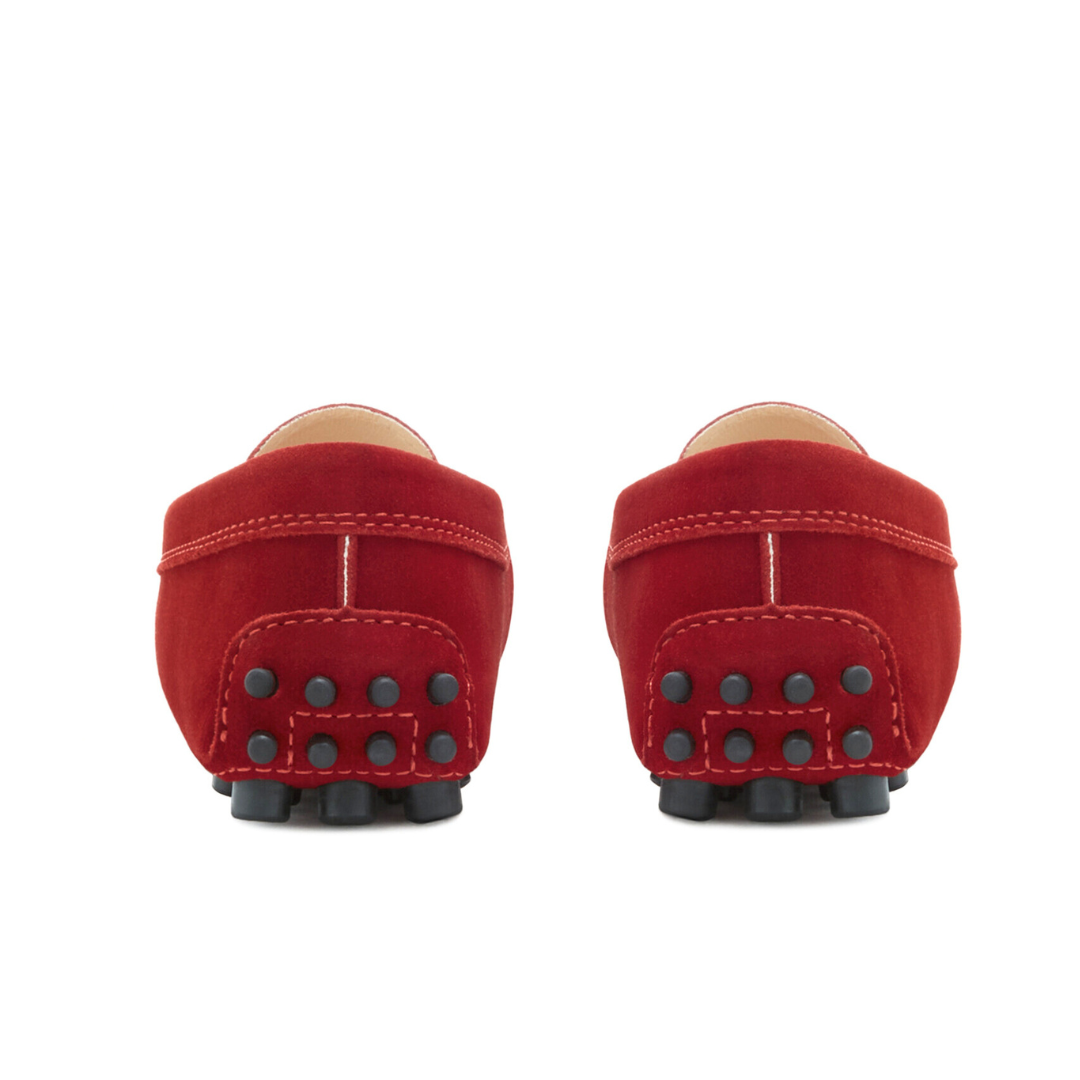 VALLY® - MOCASSINO IN CAMOSCIO ROSSO