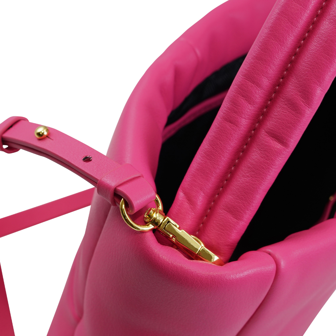 SASHA IN PELLE MOUSSE FUXIA