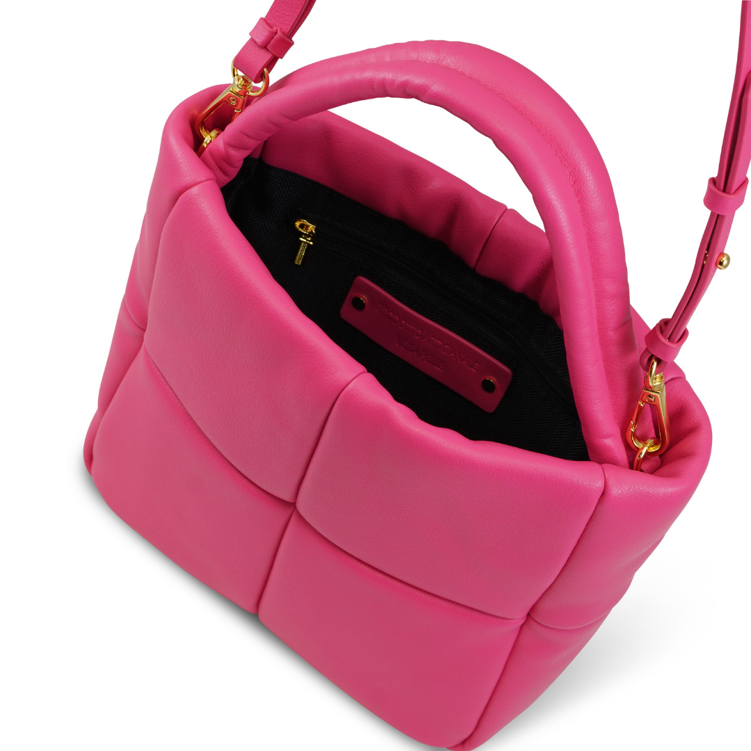 SASHA IN PELLE MOUSSE FUXIA