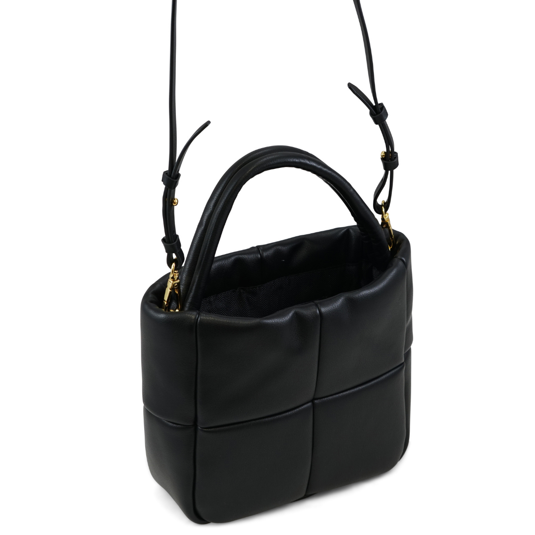 SASHA IN PELLE MOUSSE NERA