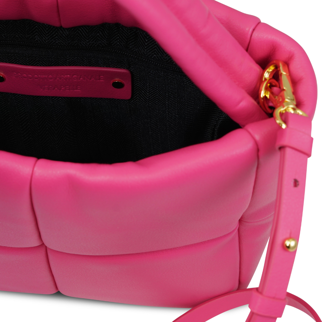 SASHA IN PELLE MOUSSE FUXIA