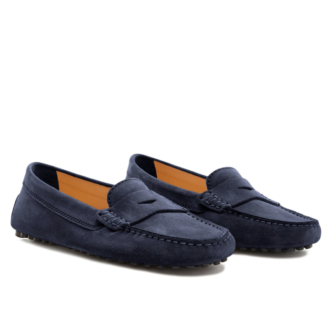 VALLY® - MOCASSINO IN CAMOSCIO ARANCIO