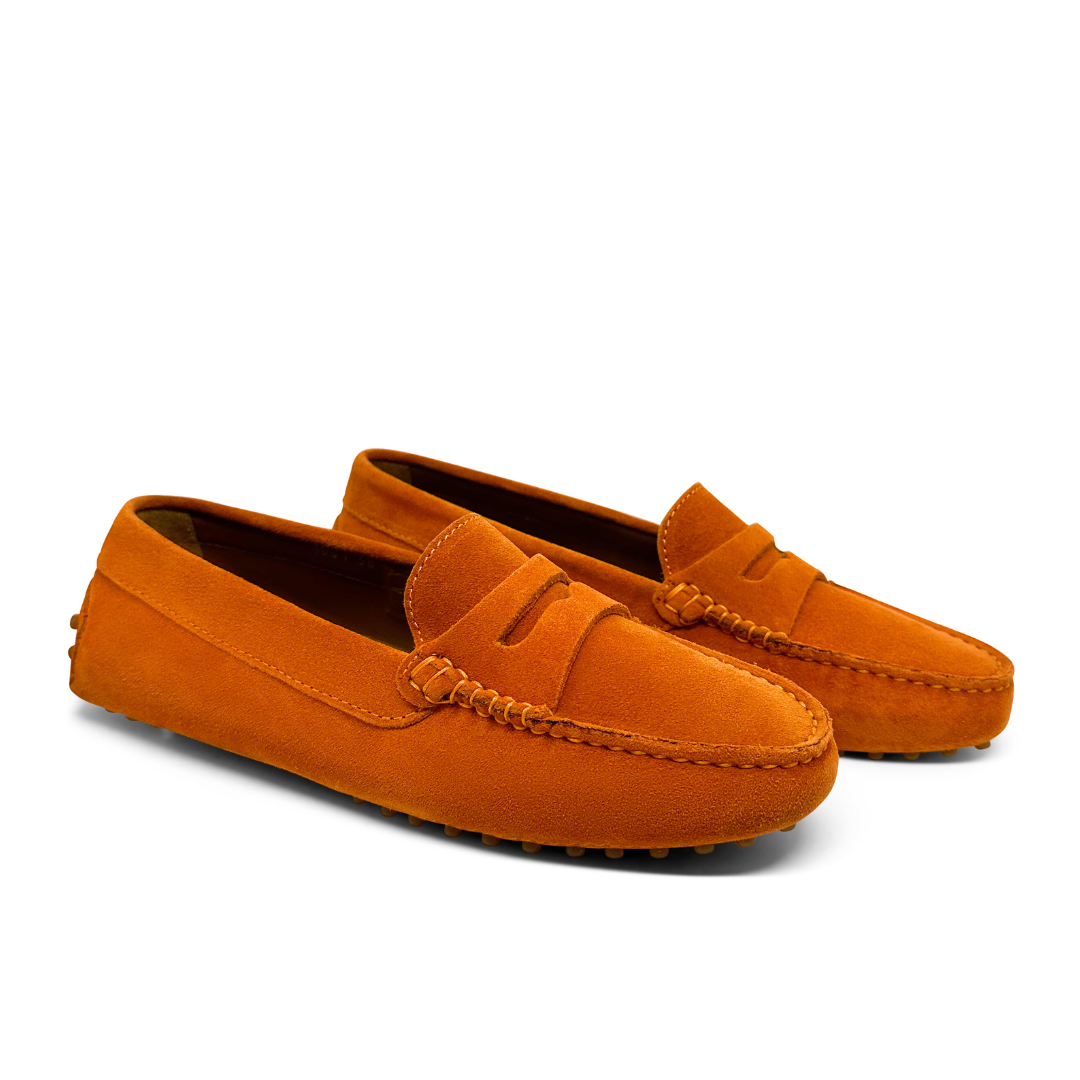 VALLY® - MOCASSINO IN CAMOSCIO ROSSO