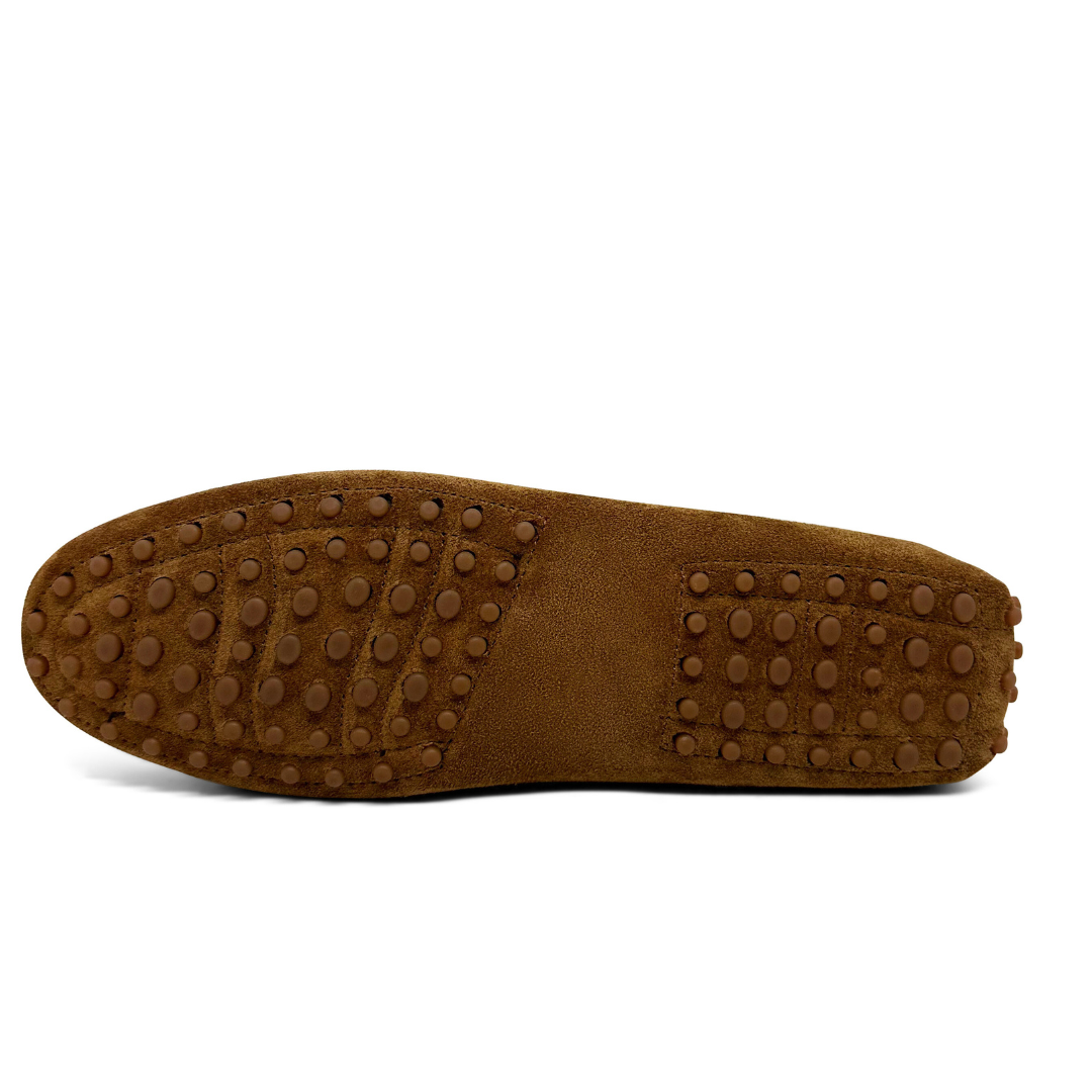 VALLY® - MOCASSINO IN CAMOSCIO MARRONE