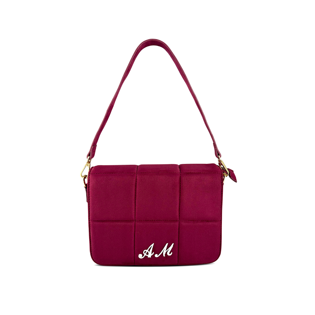 PERSONALIZZA NIKITA - BORSETTA VELLUTO SCAMOSCIATO