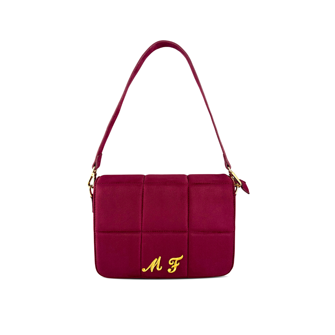 PERSONALIZZA NIKITA - BORSETTA VELLUTO SCAMOSCIATO