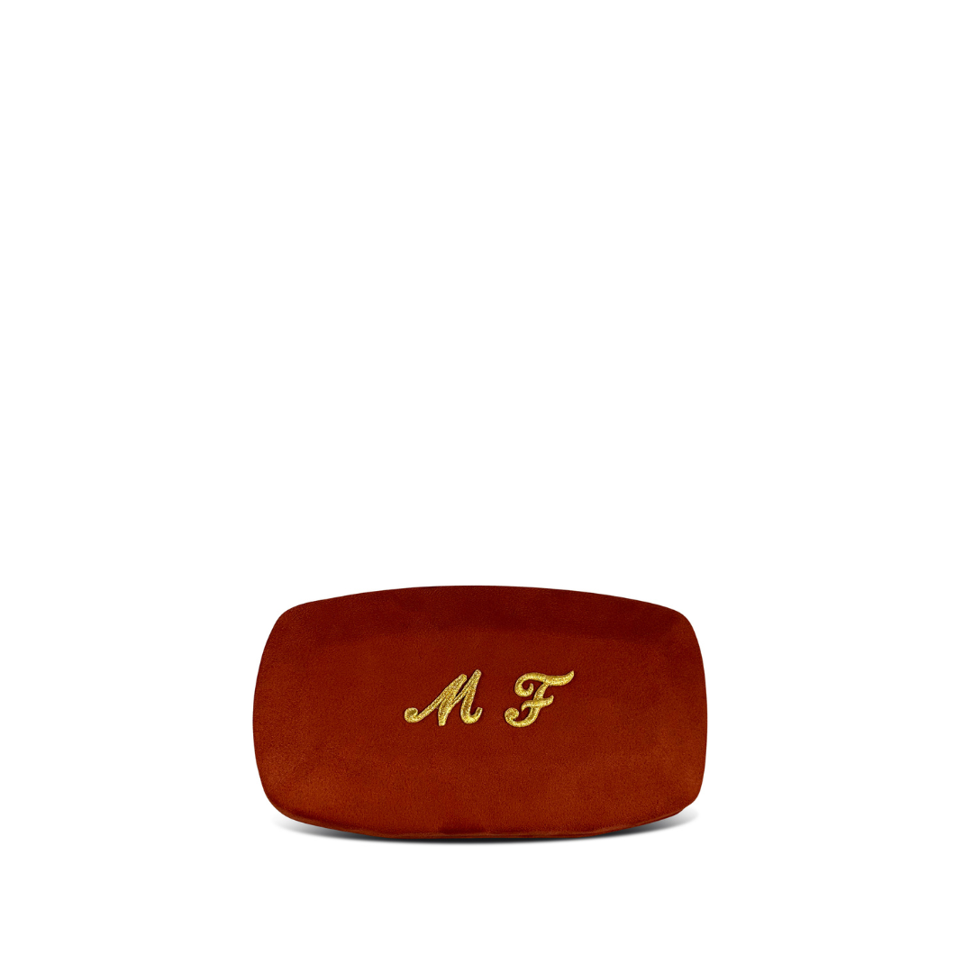 PERSONALIZZA VICTORIA - CLUTCH VELLUTO SCAMOSCIATO