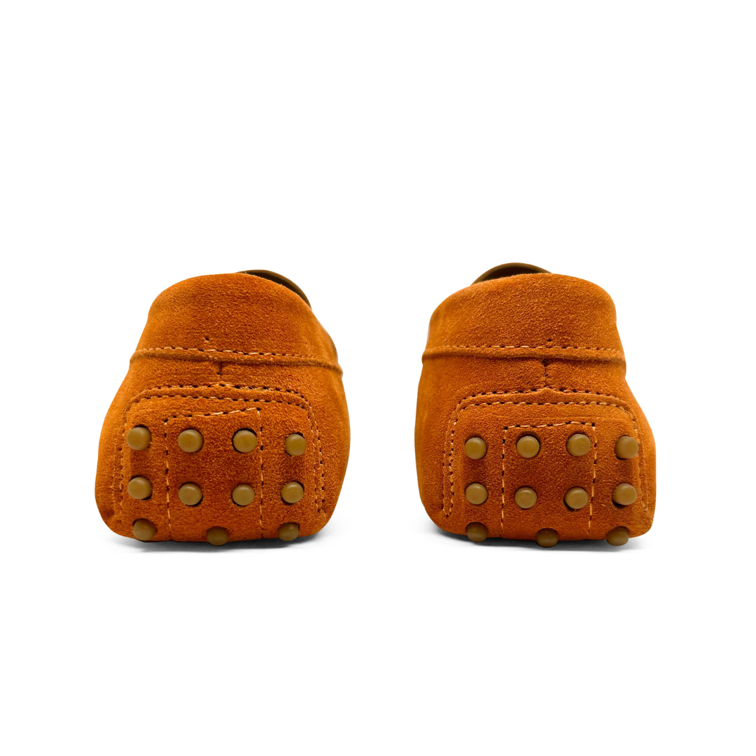 VALLY® - MOCASSINO IN CAMOSCIO ARANCIO