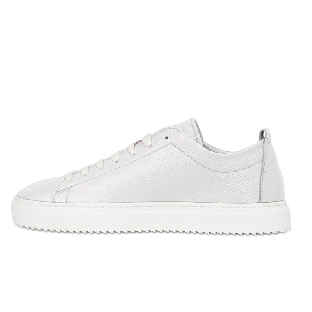 VALLY® - SNEAKERS IN VERA PELLE BIANCA PERSONALIZZABILE