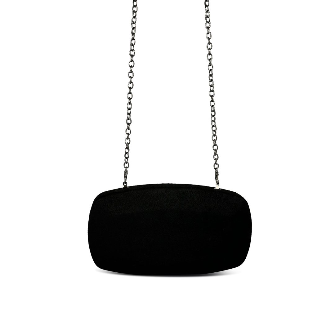 VICTORIA - CLUTCH VELLUTO SCAMOSCIATO