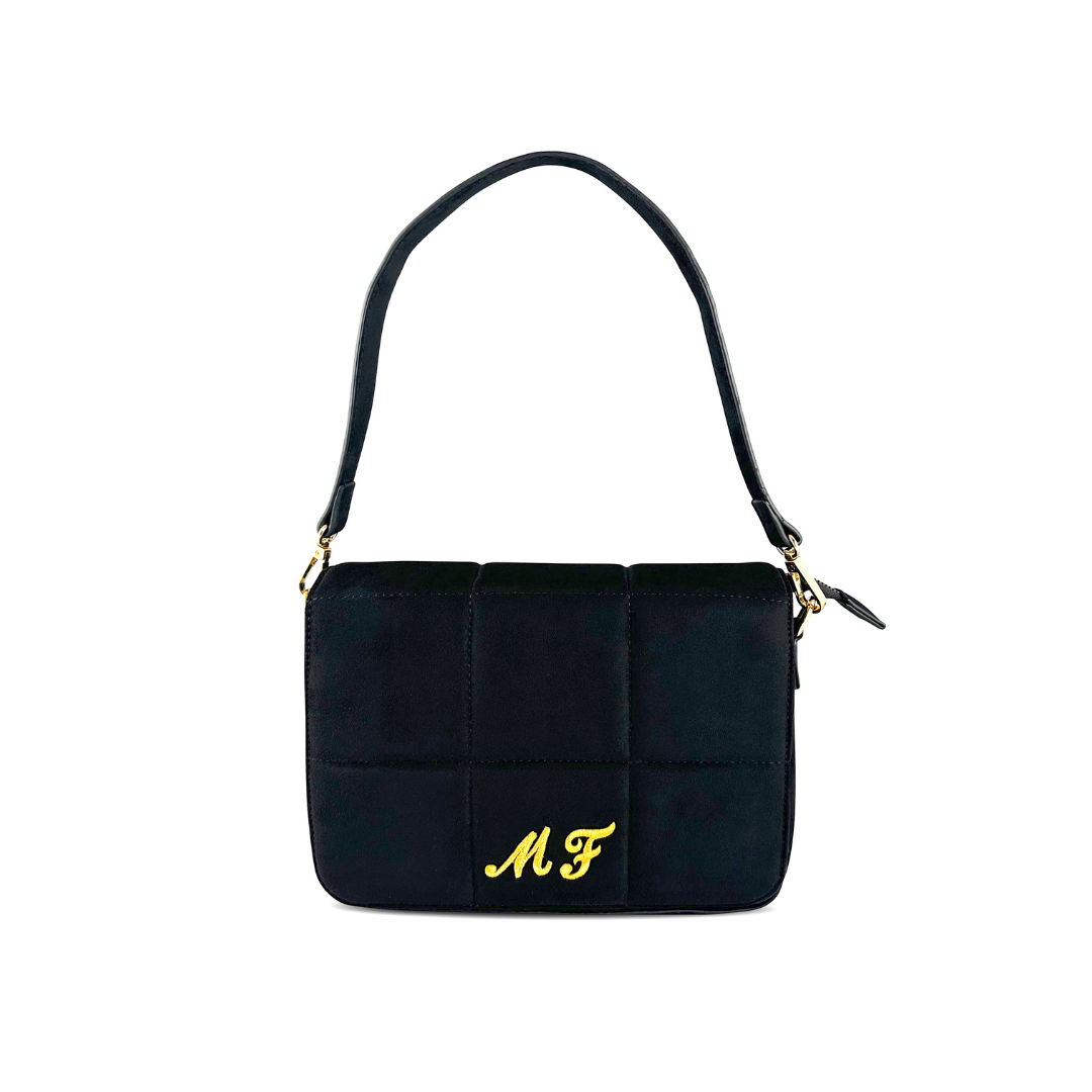 PERSONALIZZA NIKITA - BORSETTA VELLUTO SCAMOSCIATO