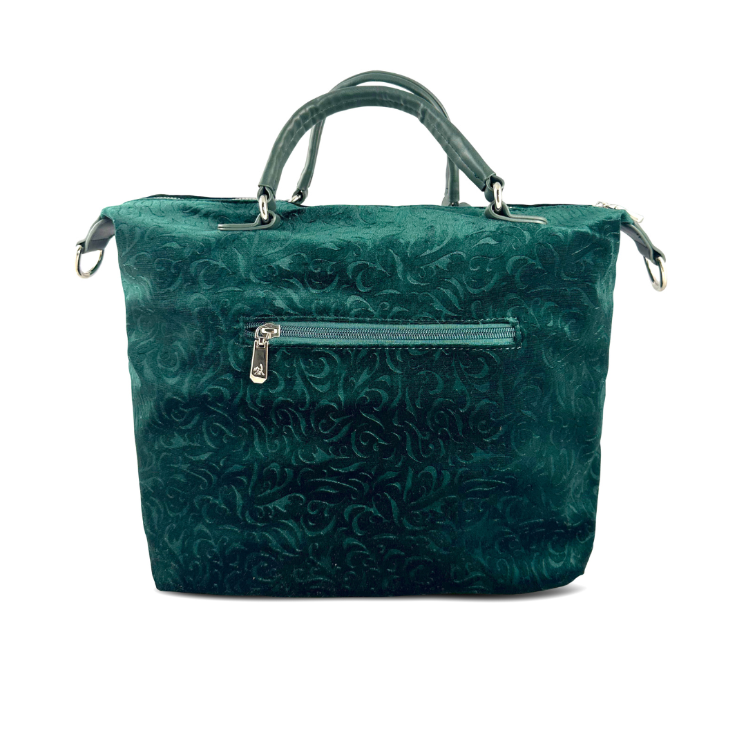 HILARY - BAULETTO IN VELLUTO STAMPA FIORI