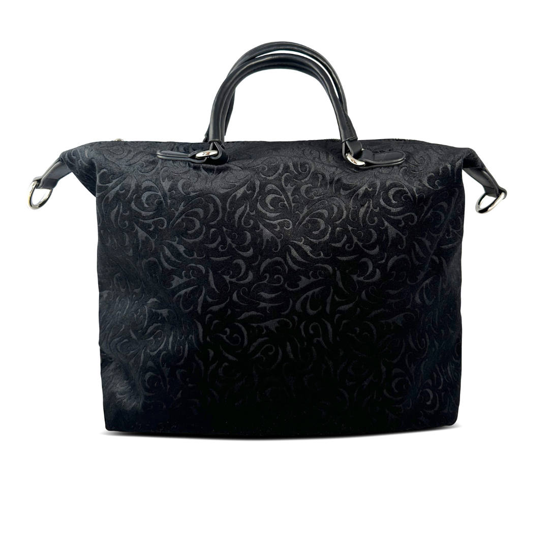 HILARY - BAULETTO IN VELLUTO STAMPA FIORI