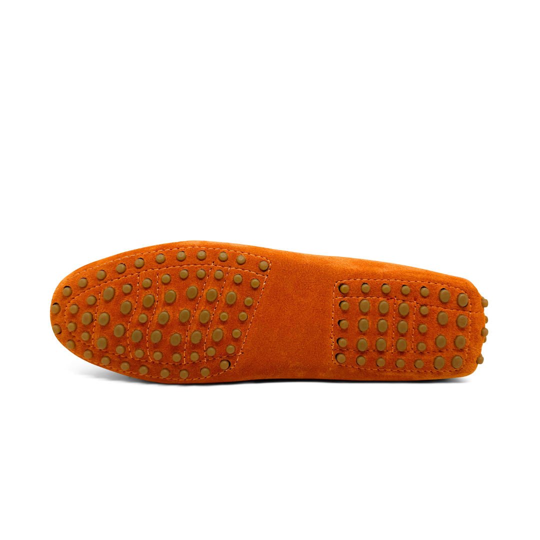 VALLY® - MOCASSINO IN CAMOSCIO ARANCIO