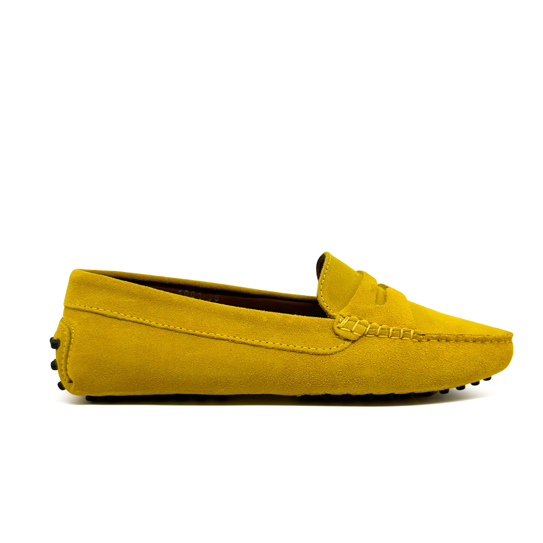 VALLY® - MOCASSINO IN CAMOSCIO GIALLO