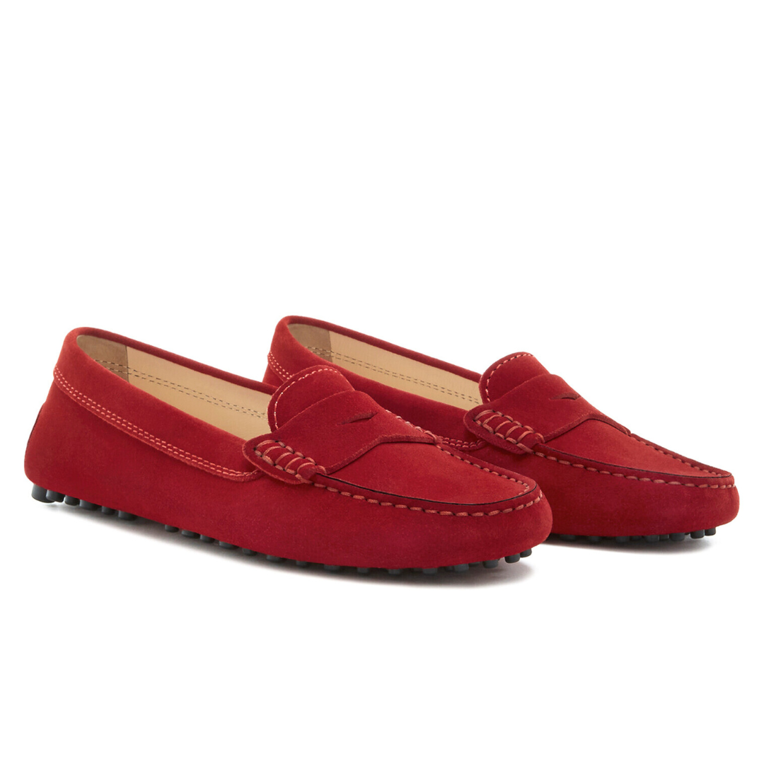 VALLY® - MOCASSINO IN CAMOSCIO MARRONE