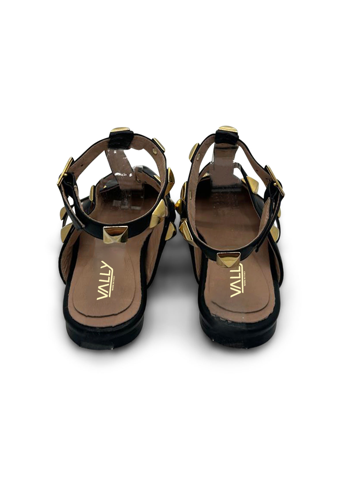 VALLY® - BALLERINA CON CINTURINO ALLA CAVIGLIA IN PELLE