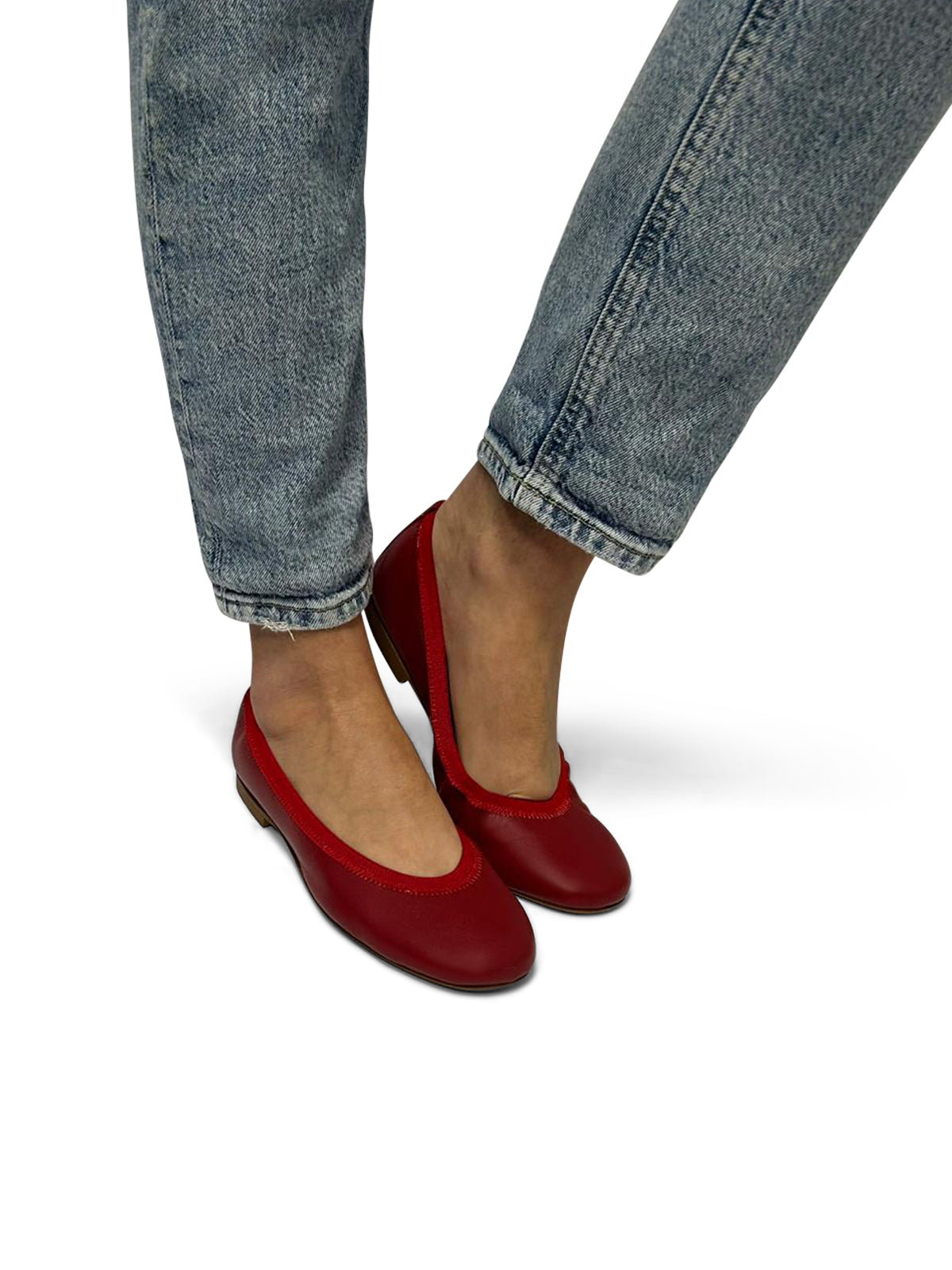 VALLY® - BALLERINA CLASSICA IN PELLE