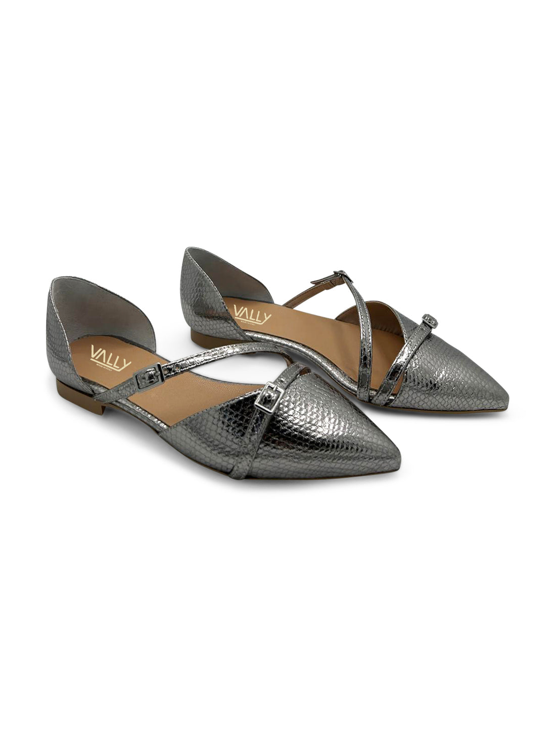 VALLY® - BALLERINA A PUNTA CON CINTURINO