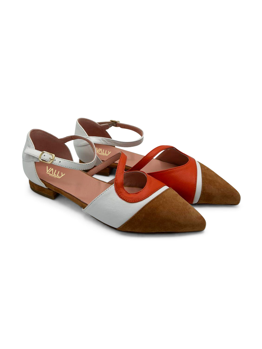 VALLY® - BALLERINA A PUNTA CON CINTURINO