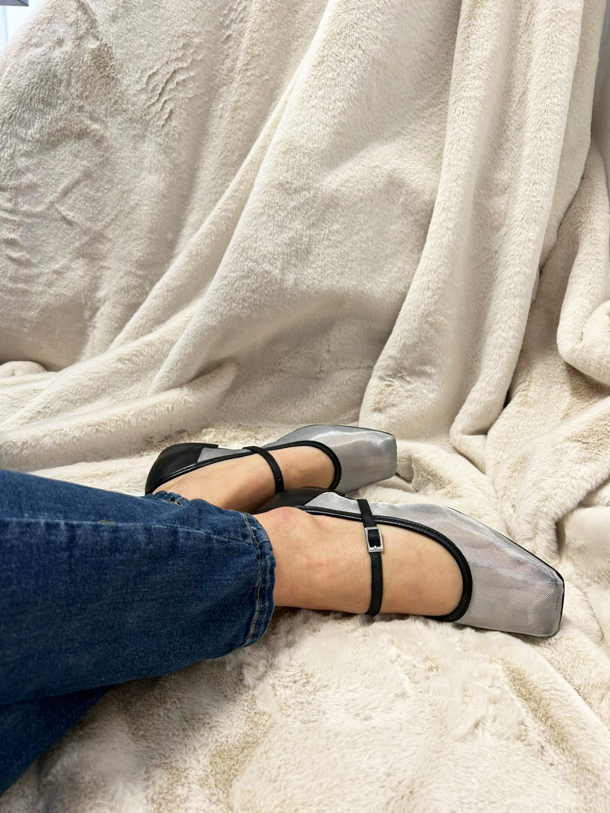 VALLY® - BALLERINA PUNTA QUADRA