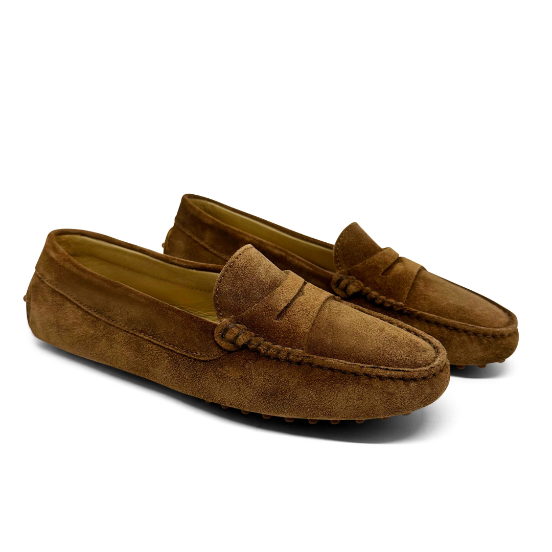 VALLY® - MOCASSINO IN CAMOSCIO ROSSO