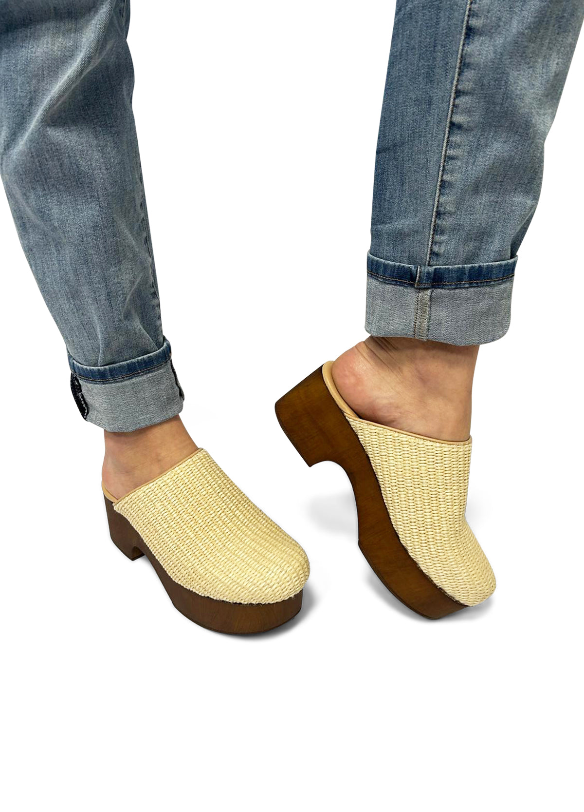 VALLY® - ZOCCOLO SABOT RAFIA