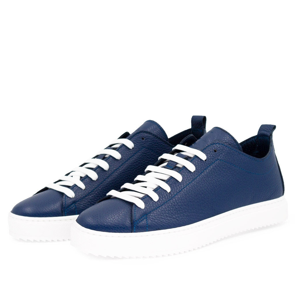 VALLY® - SNEAKERS IN VERA PELLE VERDE